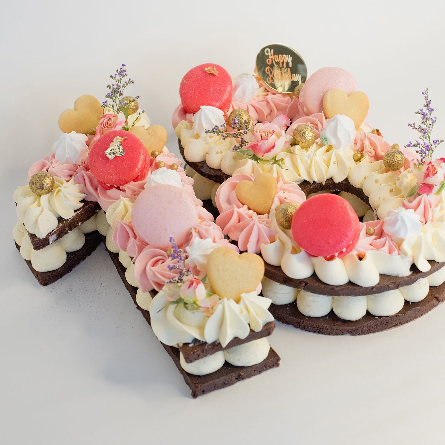 Grand "Shades of Pinks" - Fudge Truffle Numbers