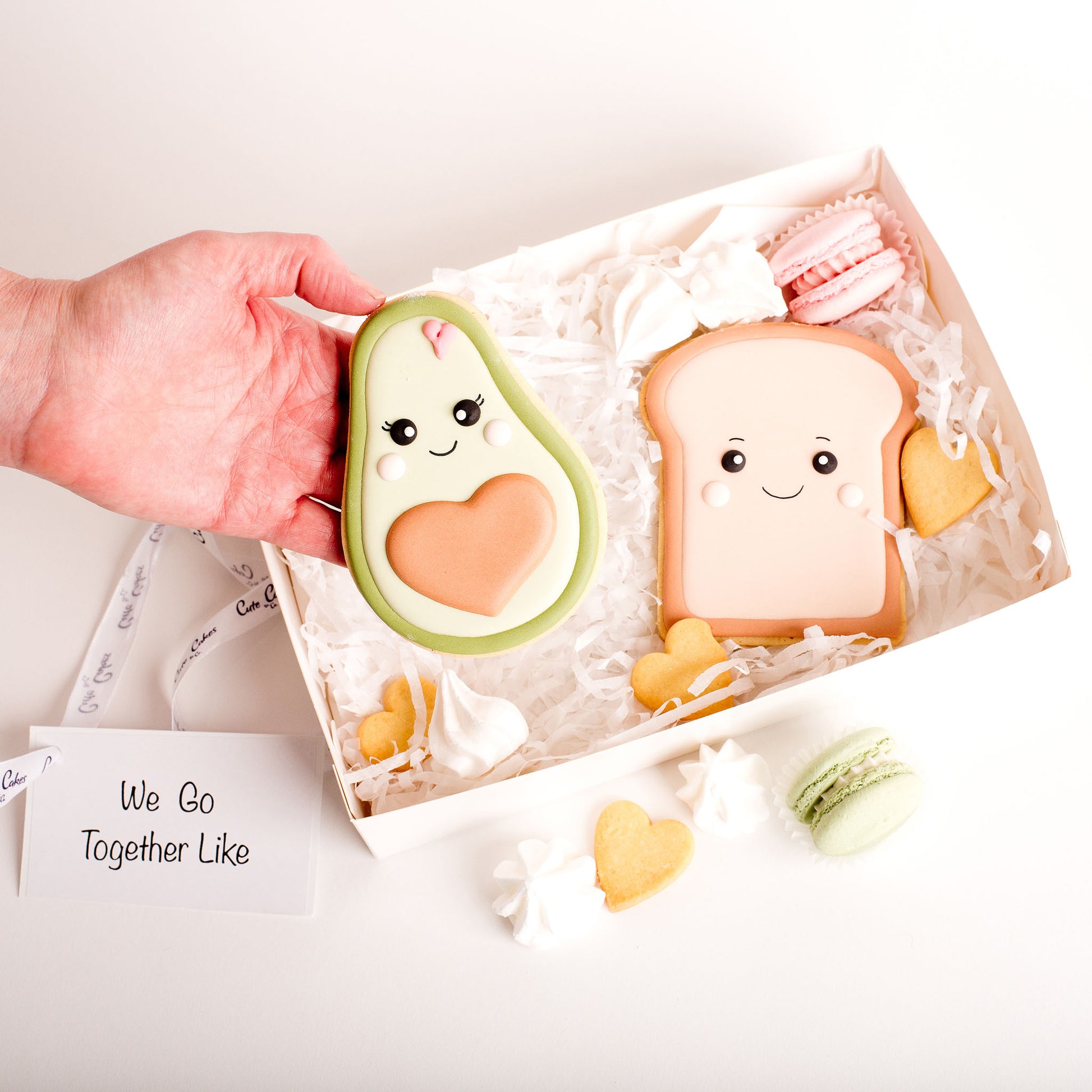 Avocado and toast cookies, Cute Cakes & Co, Cute cookies, sugar cookies, Brisbane cookies, Cute Cookies