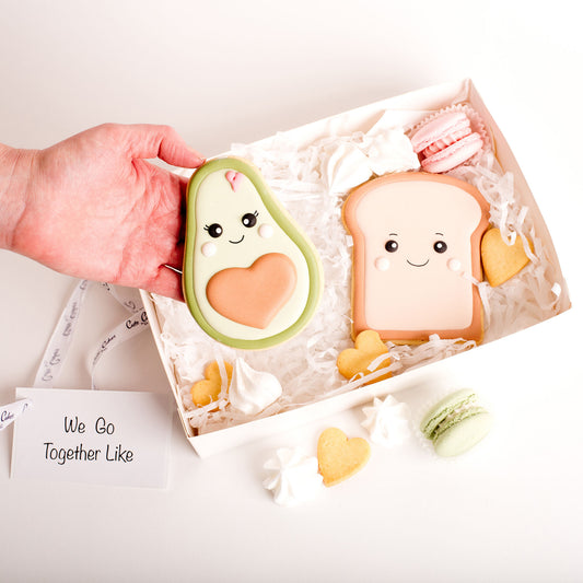 Avocado and toast cookies, Cute Cakes & Co, Cute cookies, sugar cookies, Brisbane cookies, Cute Cookies