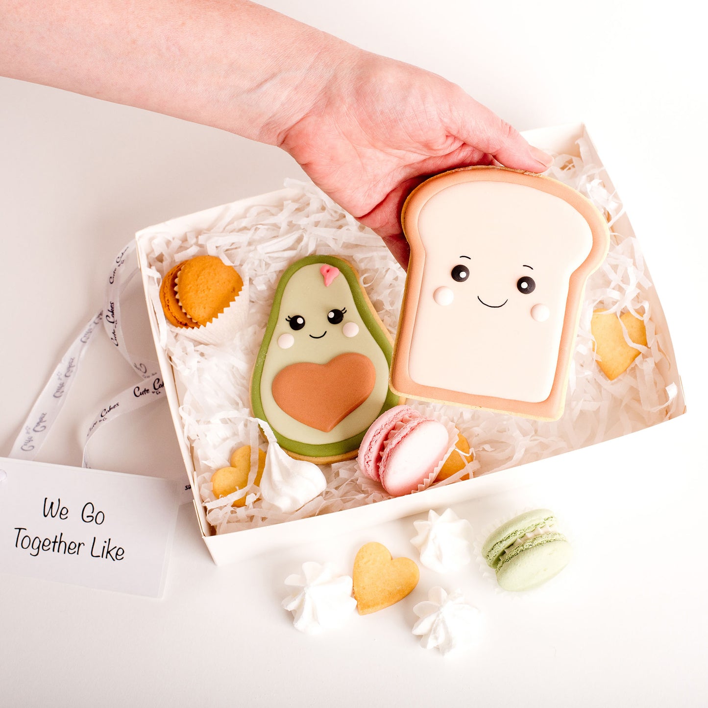 Avocado and toast cookies, Cute Cakes & Co, Cute cookies, sugar cookies, Brisbane cookies, Cute Cookies