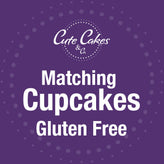 Matching Designer Standard Gluten Free Cupcake - 6pk