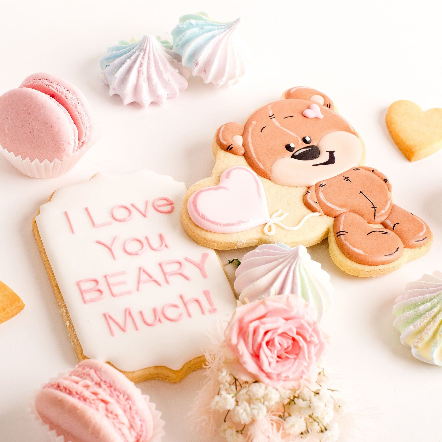 Sugar cookies, Bear Cooking, Cute Cakes & Co, Cute cookies, sugar cookies, Brisbane cookies, Cute Cookies