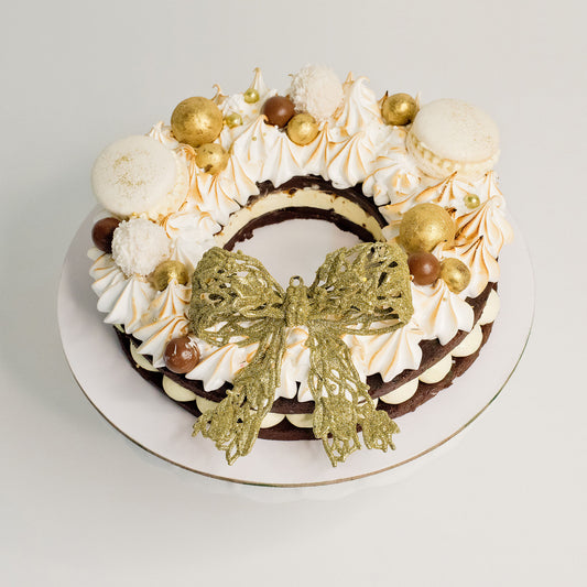 Christmas wreath cake, Christmas cake, birthday cakes Brisbane, cakes Brisbane cake shops Brisbane, cupcakes Brisbane, cake shop Brisbane, Cute Cakes & Co, Cute Cakes and Co