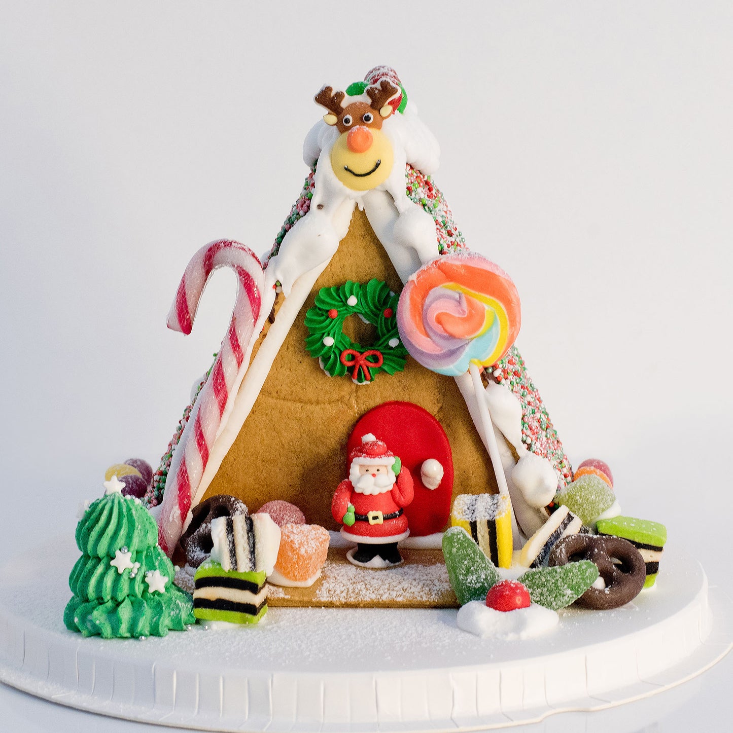 Christmas gingerbread house - Candy Land