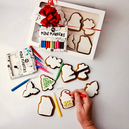 Colour-Me-In Christmas Cookies