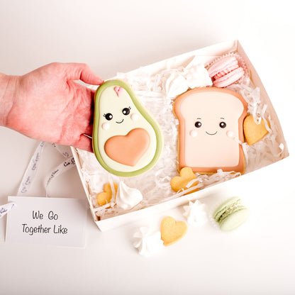 Avocado and toast cookies, Cute Cakes & Co, Cute cookies, sugar cookies, Brisbane cookies, Cute Cookies 