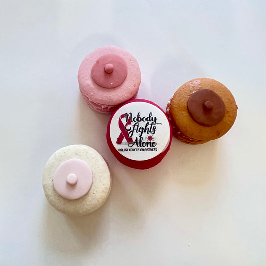 Breast Cancer Awareness Macarons