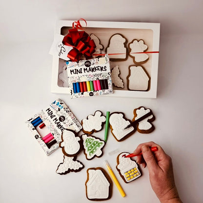 Colour-Me-In Christmas Cookies