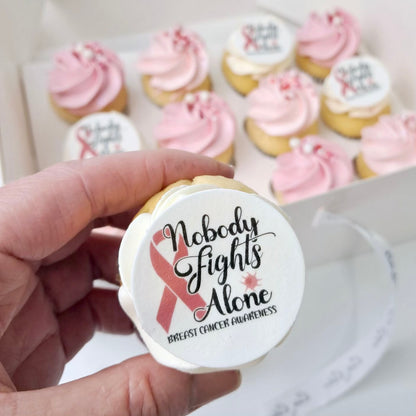 Breast Cancer Awareness Month - Mini Cupcakes