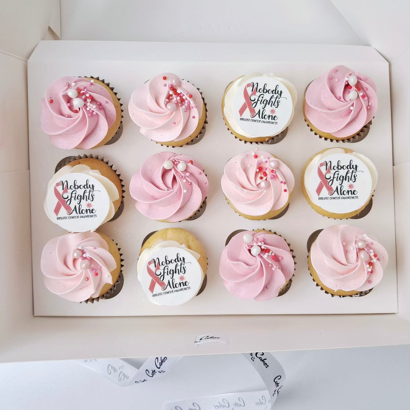 Breast Cancer Awareness Month - Mini Cupcakes