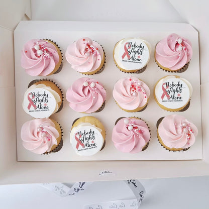 Breast Cancer Awareness Month - Mini Cupcakes