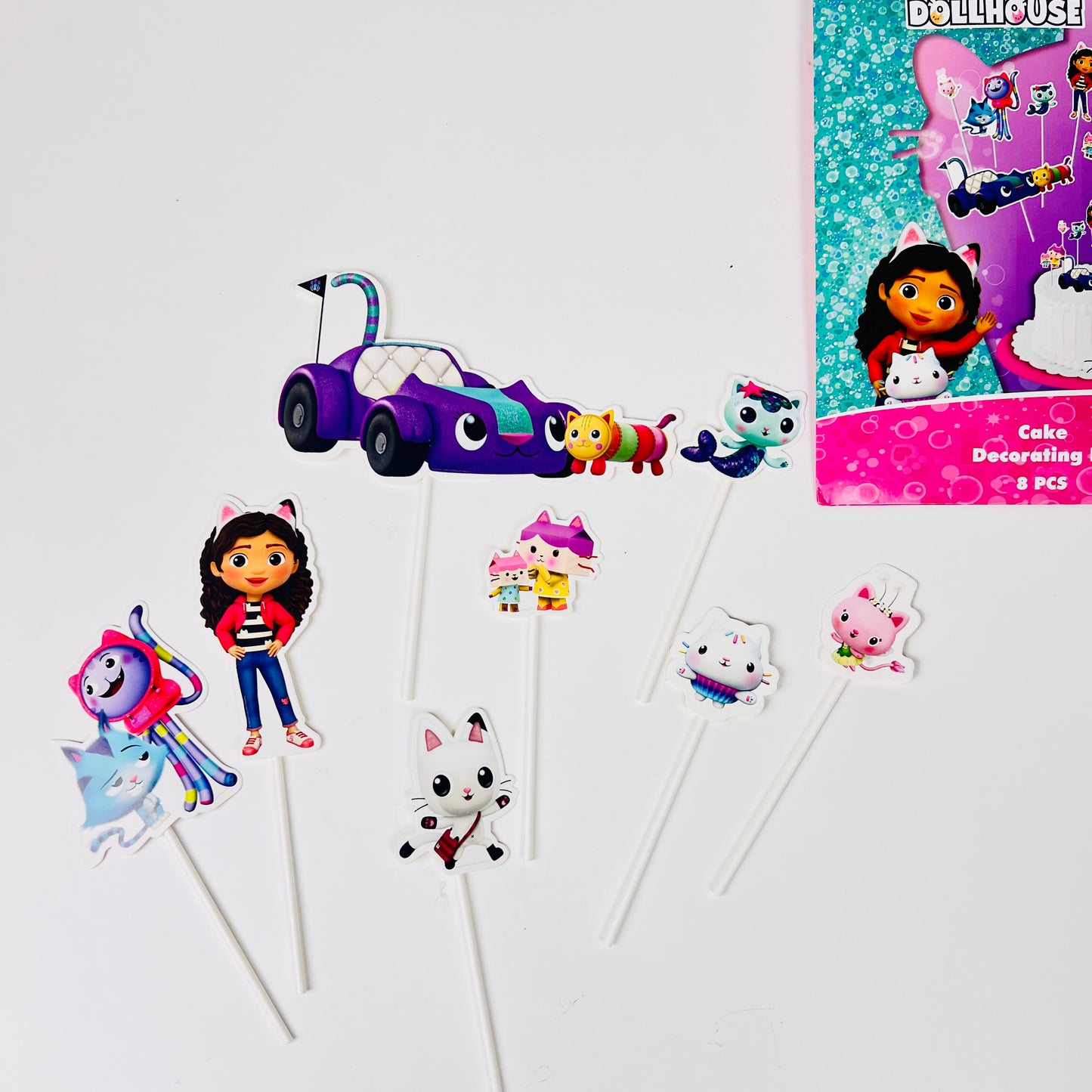 Gabby's Dollhouse - Cake/Cupcake Decoration set