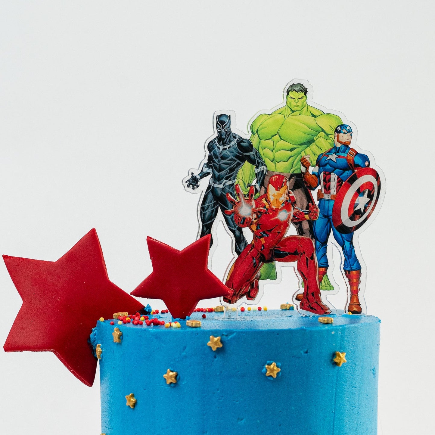 Avenger cake topper  on a super hero cake. Made with love by Cute Cakes & Co, Brisbane Favourite cake shop. 
5 star review cake shop in Brisbane. 