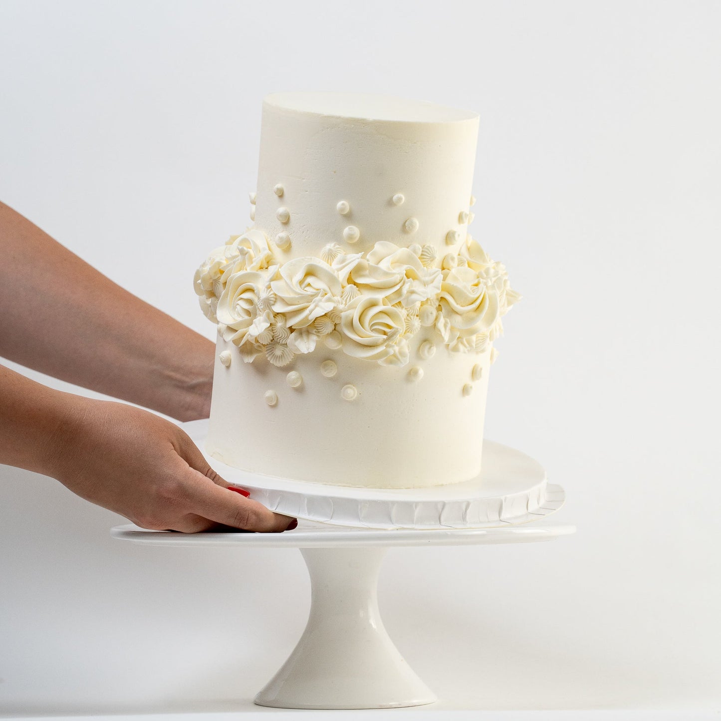 Two Tier - Hayley in White