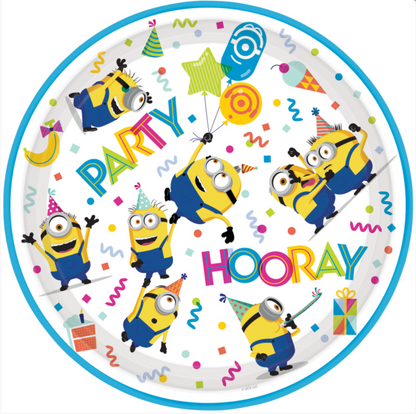 Minion paper plate
