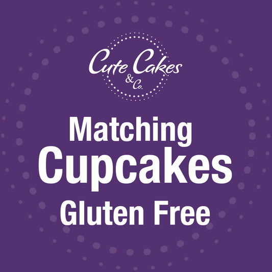 Matching Designer Standard  Gluten Free Cupcake - 12pk
