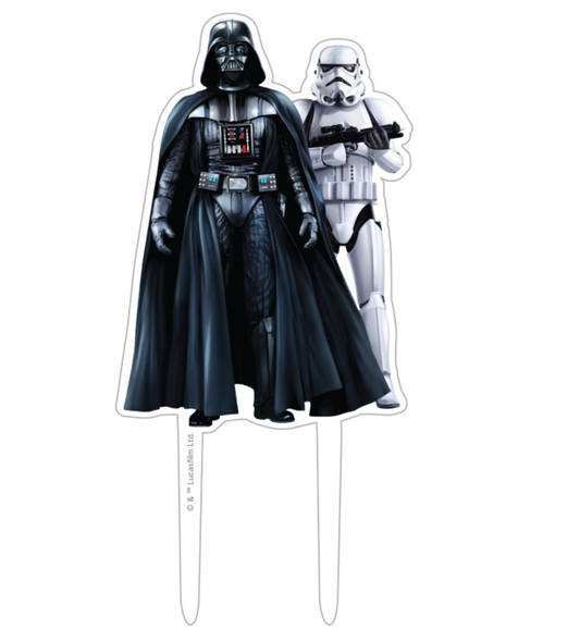  Darth Vader and Stormtrooper from Star Wars Cake topper. 