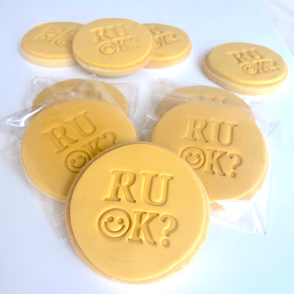 R U OK Day Sugar Cookies | Brisbane Workplace Treats – Cute Cakes & Co