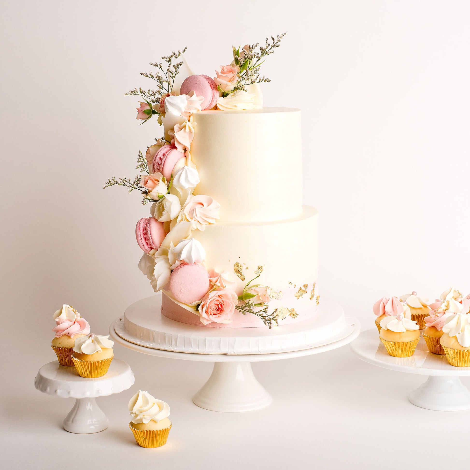 Cute Cakes and co, Two tier cakes, Cake near me, pink and white, Buttercream cakes, Cake shop in Brisbane, Wedding cake, 21st Cake, Cakes for girls.