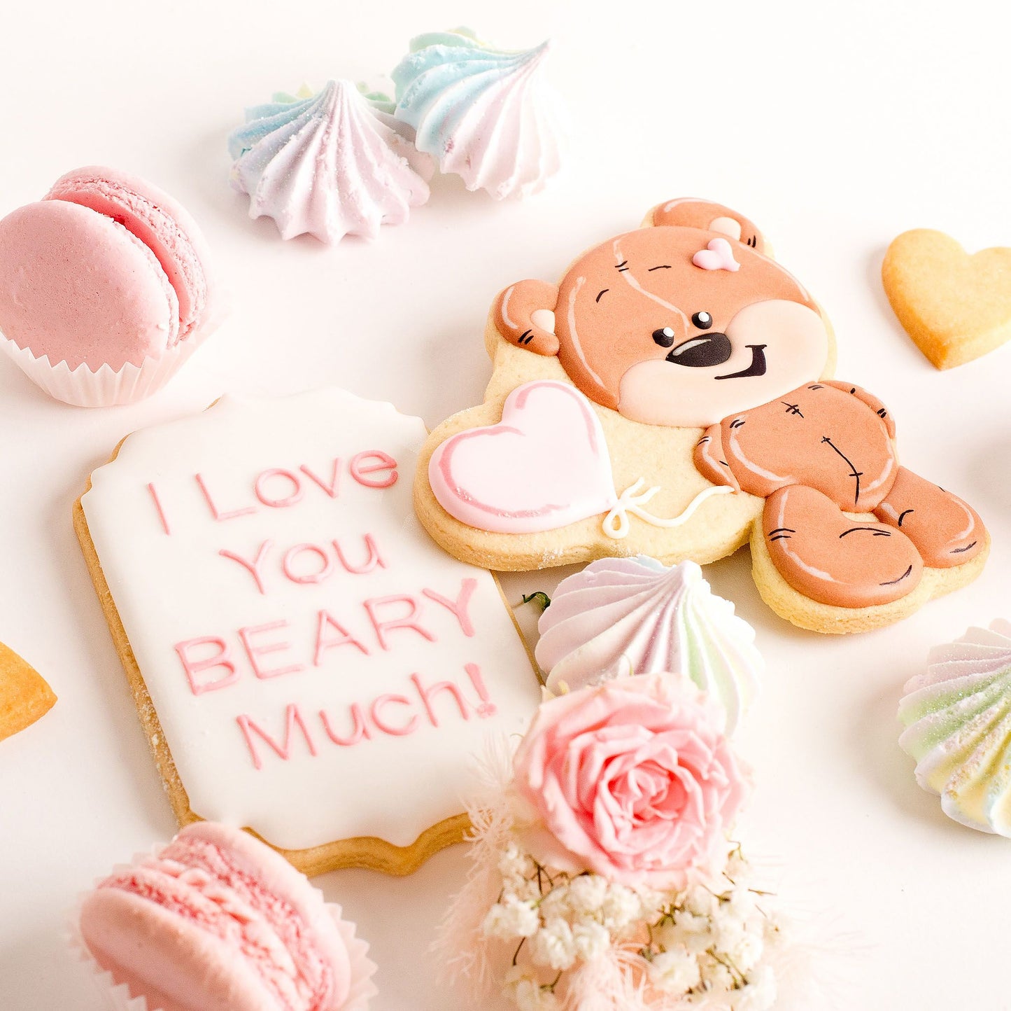 Sugar cookies, Bear Cooking, Cute Cakes & Co, Cute cookies, sugar cookies, Brisbane cookies, Cute Cookies 