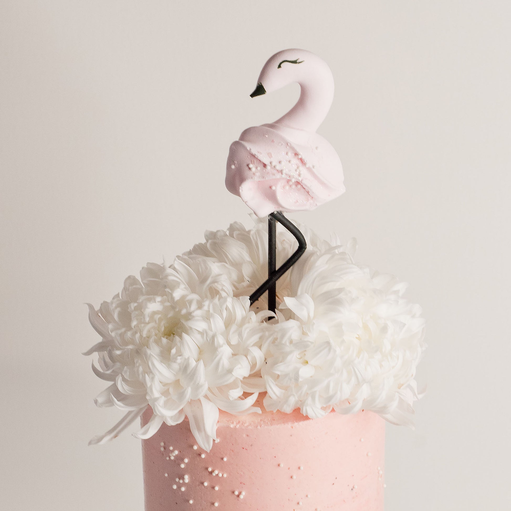 Flamingo pink buttercream cake, cakes for girls, cakes for women, girl birthday cakes, baby shower cakes, birthday cakes, Brisbane cakes, Brisbane cakes, cakes home delivered, cakes home-delivered, Brisbane home delivered cakes, Brisbane home-delivered cakes, Cute Cakes & Co, Cute Cakes and Co