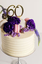 Load image into Gallery viewer, Personalise your cake and make it yours with number cake toppers - in gold. birthday cakes Brisbane, cakes Brisbane cake shops Brisbane, cupcakes Brisbane, cake shop Brisbane, Cute Cakes &amp; Co, Cute Cakes and Co
