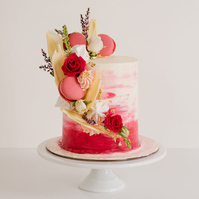 Raspberry Vanilla Mini Cakes - Liv for Cake