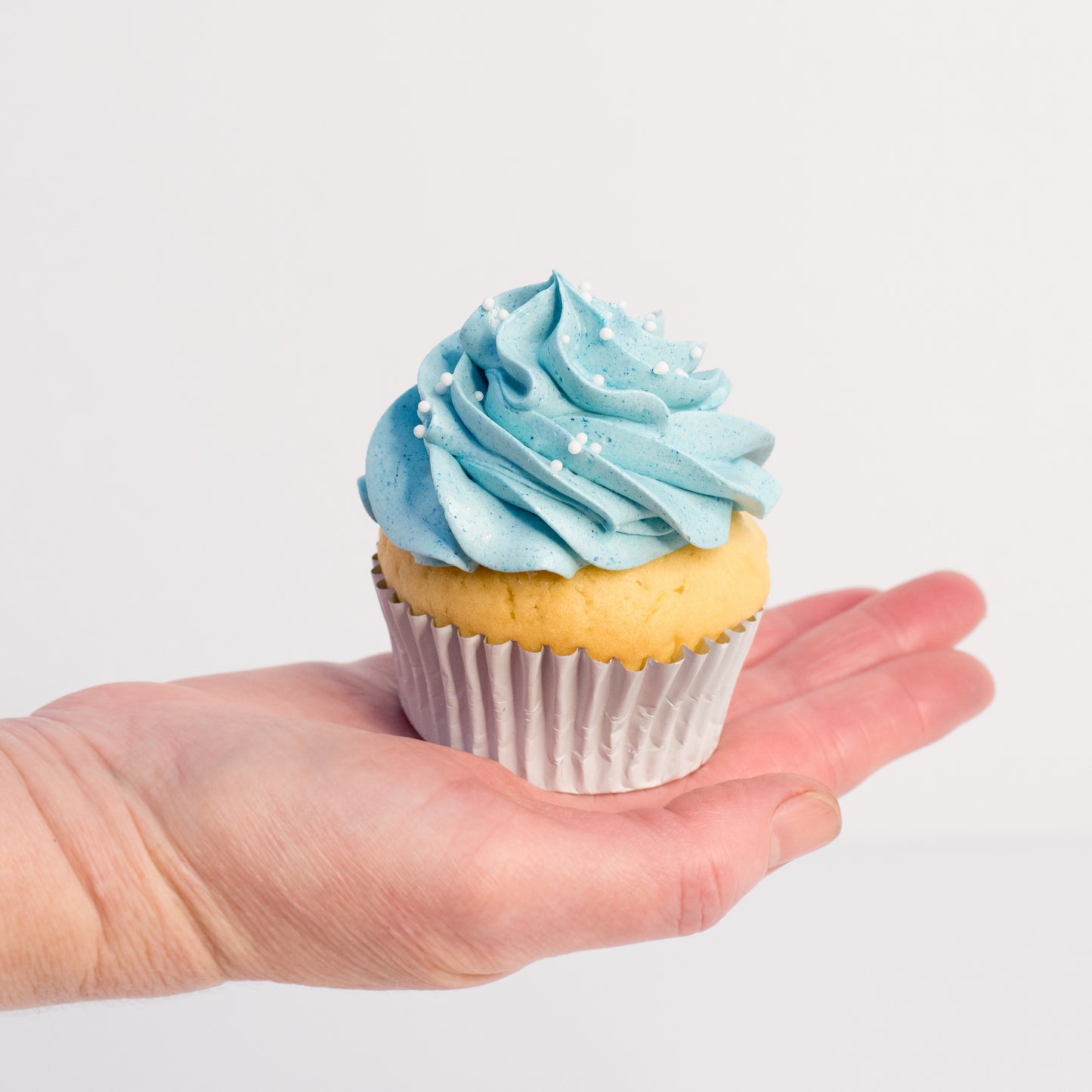 Baby Blue Cupcakes