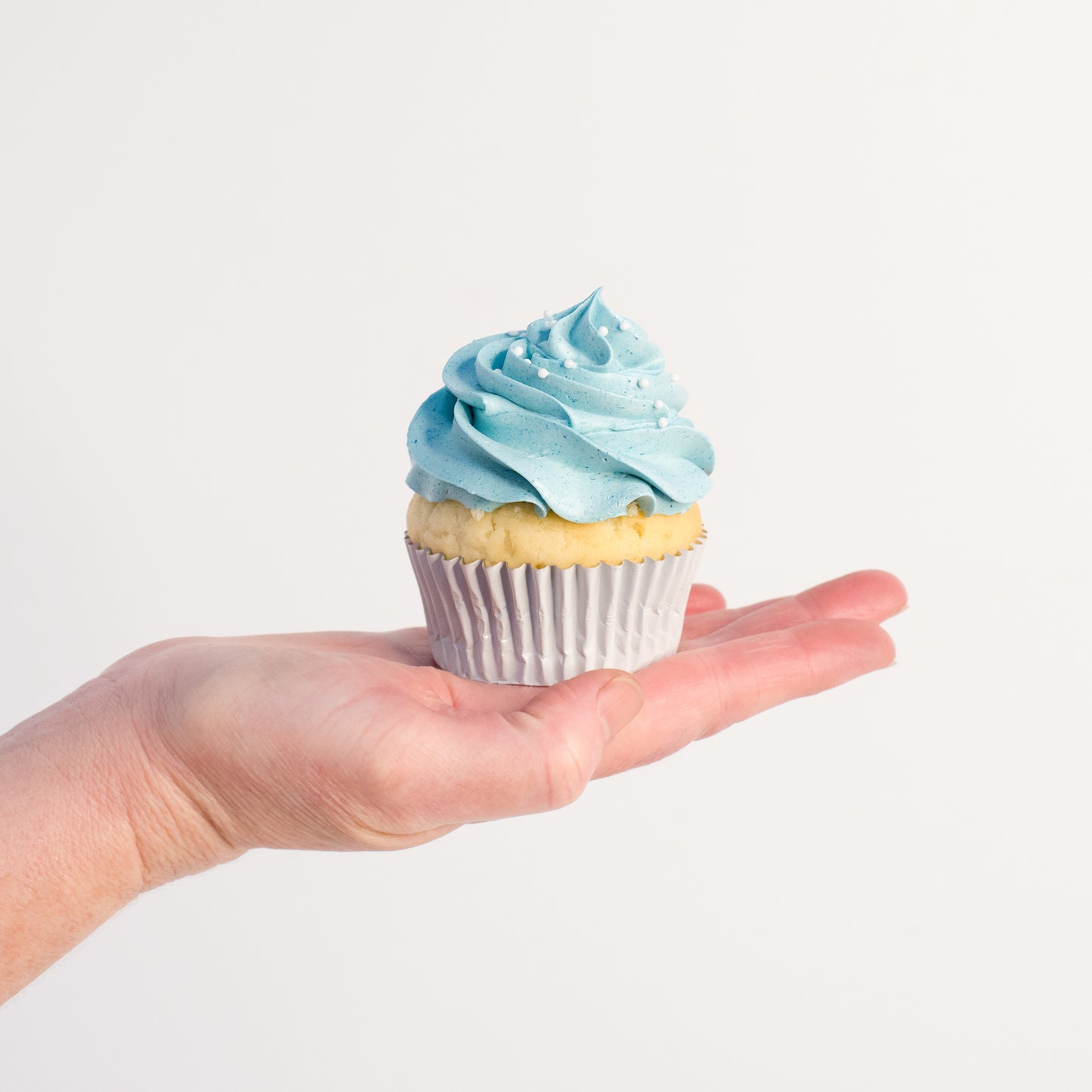 Baby Blue Cupcakes