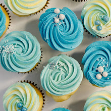 Load image into Gallery viewer, mini cupcakes, mini cup cakes, birthday cupcakes, decorated birthday cupcake, pink cupcakes, Brisbane mini cupcakes, Brisbane birthday cupcakes, birthday cupcakes for women, Brisbane cupcakes, hightea cupcakes, high tea cupcakes, celebration, cakes home delivered, cakes home-delivered Brisbane home delivered cakes, Cute Cakes &amp; Co, Cute Cakes and Co, Cute Cakes Co, 21st birthday cupcakes, 18th birthday cupcakes, 50th birthday cupcakes, 40th birthday cupcakes, baby shower cupcakes, kids cupcakes
