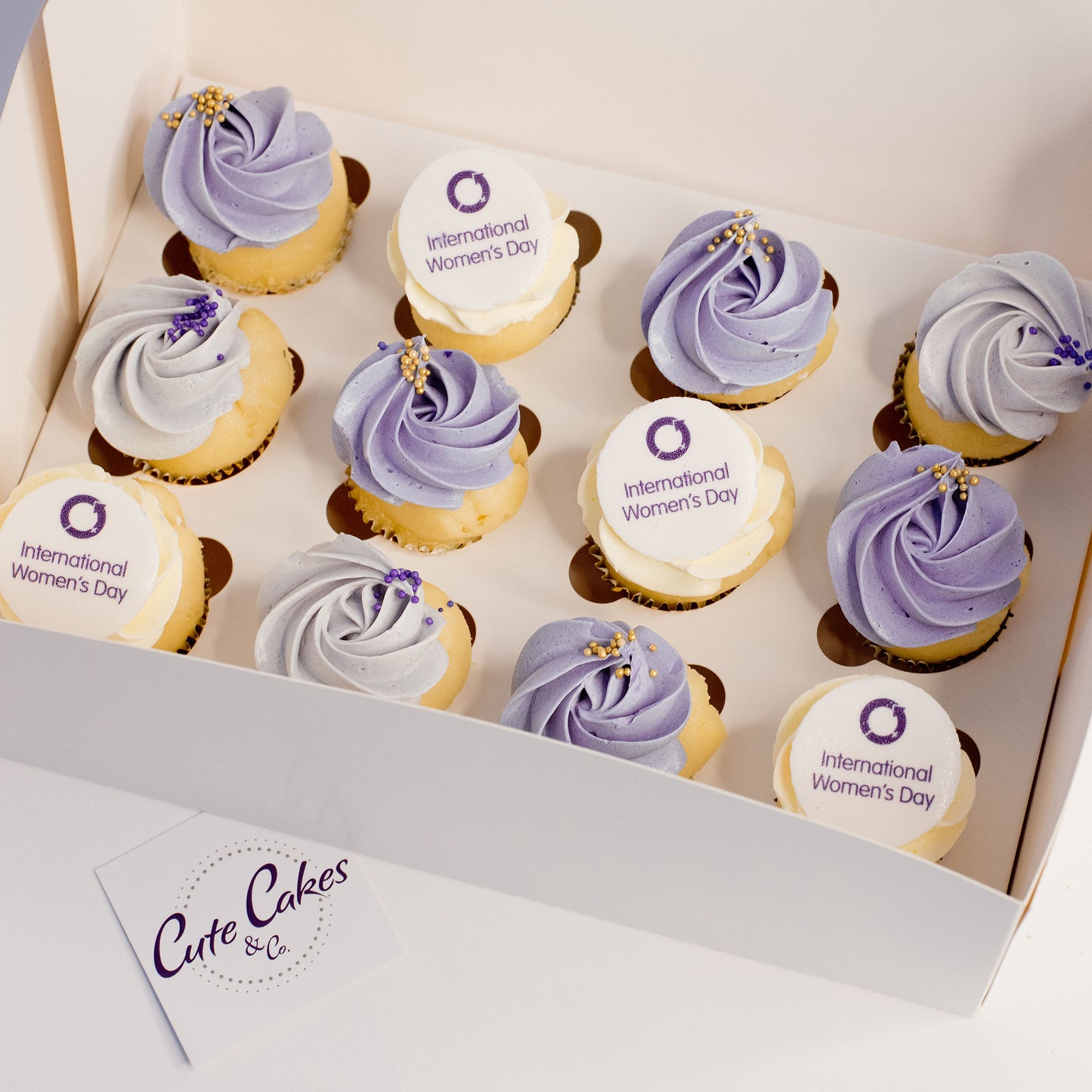 International Women's Day Mini cupcakes