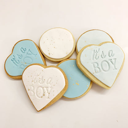 Baby Shower Sugar Cookies