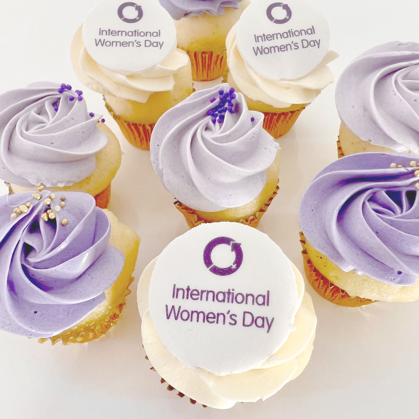 International Women's Day Mini cupcakes